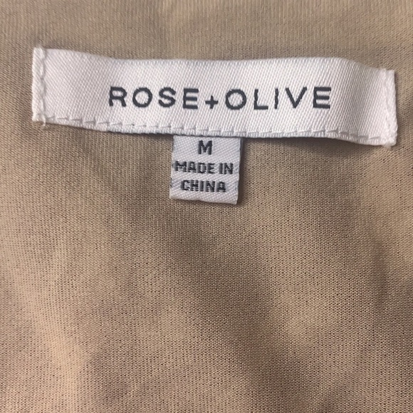 Rose + Olive romantic red lace long sleeve blouse women’s medium top medium - Picture 4 of 6